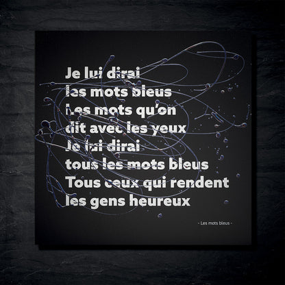 Les mots bleus | Citation 01